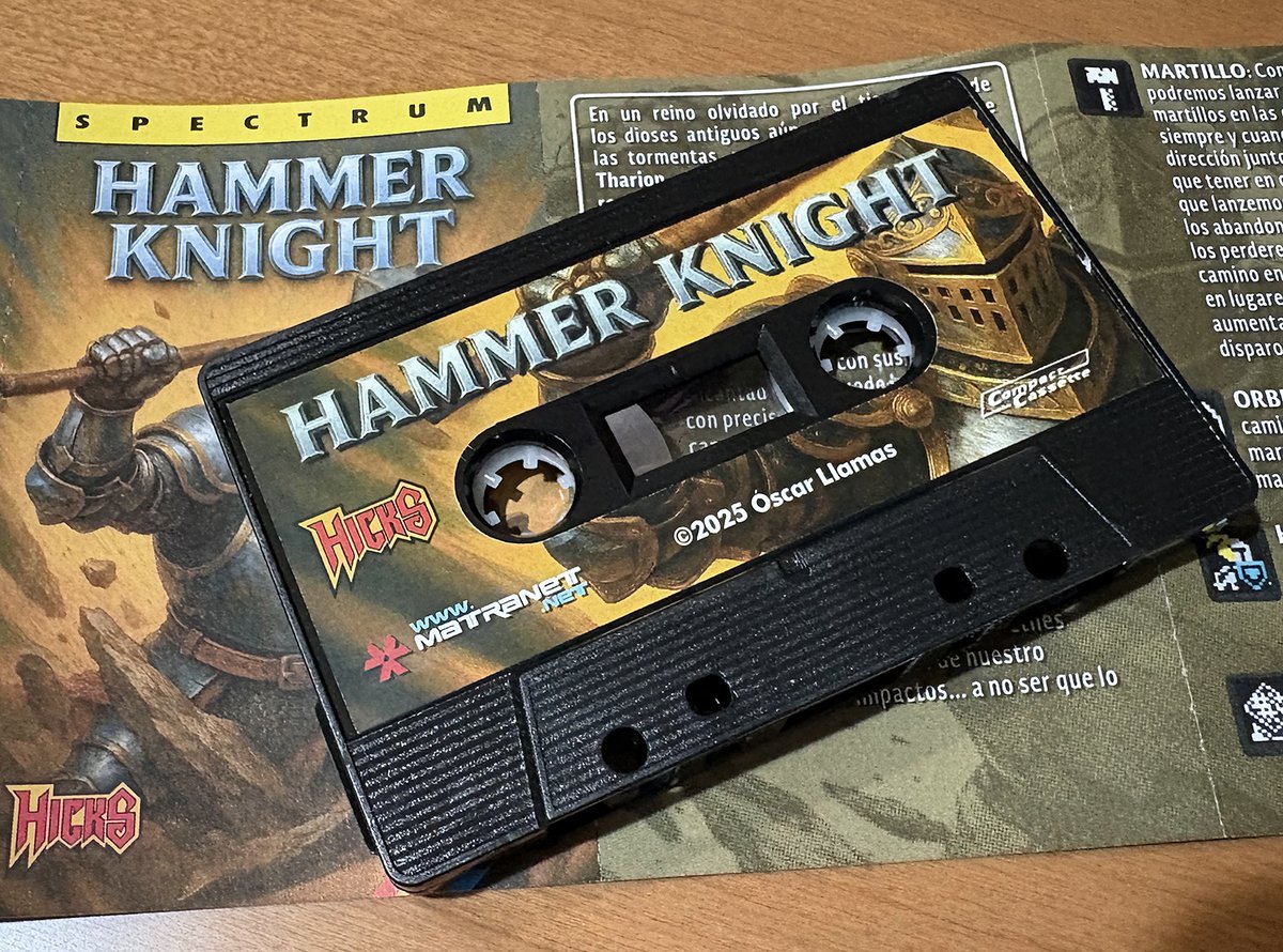 Los que lo conocéis ya lo sabéis... pero pocos tipos hay en la escena #Retro tan modestos y agradecidos como el Señor Oscar Llamas <a href="/HicksRetro/">Hicks</a>
Gracias colega! Tus juegos lucen tan bien en pantalla como en mi estantería 😉