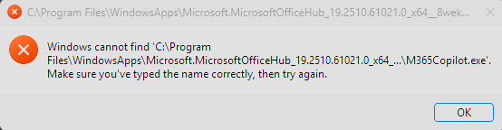 Something tried to open up microsoft's new copilot ai thing while I was sleeping but thankfully it couldnt because I deleted it so it threw out an error instead. Thats kind of creepy that it just did that while I was asleep.