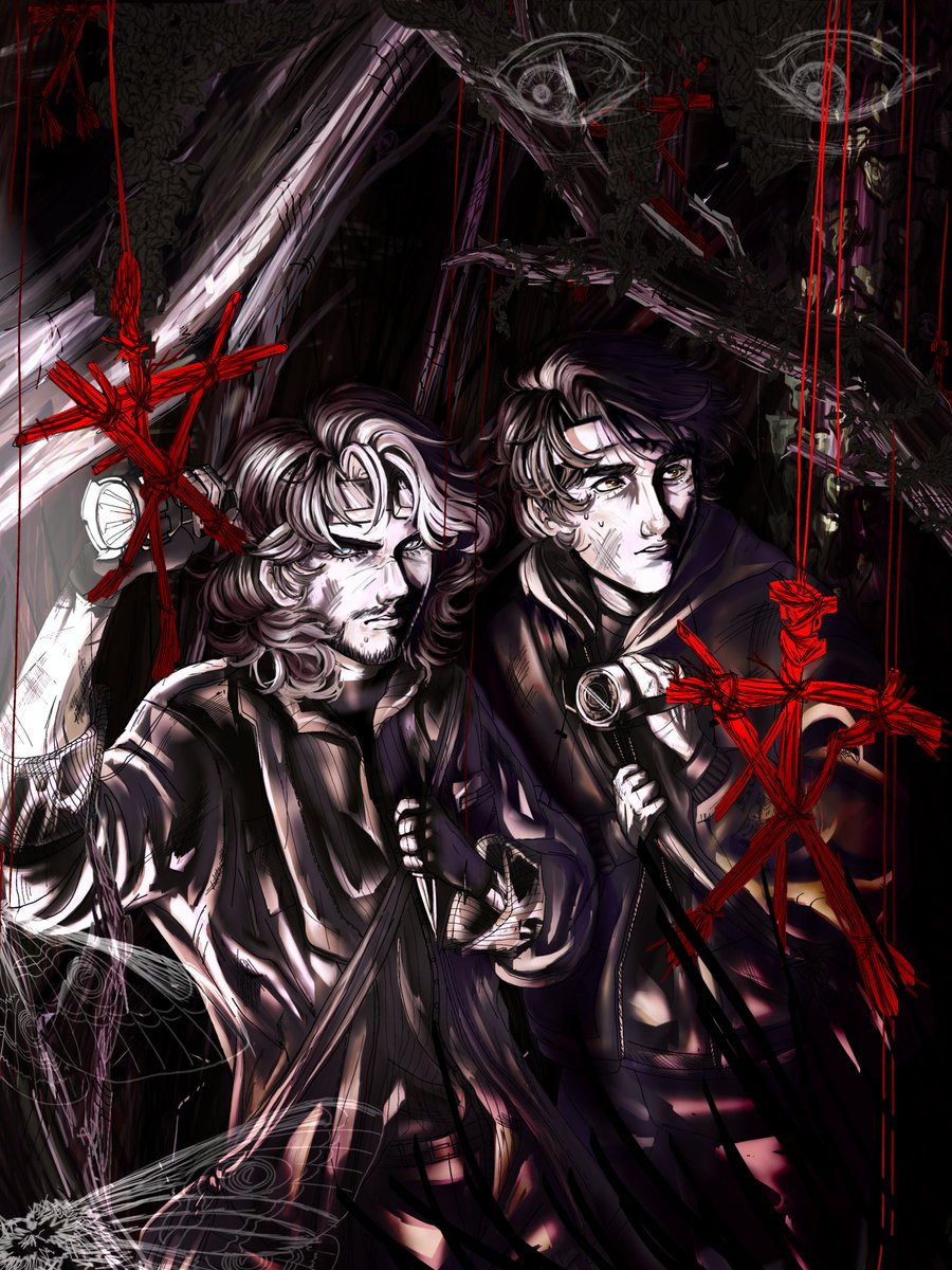 Un gusto en participar con <a href="/kokigrapes/">꩜ dhamy ꩜ 🇲🇽</a> :D en un proyecto tan lindo , denle mucho cariño a la escritura ,esperemos les guste lo que esta preparado 

Les dejo la portada sin las letras que hice 👁
#guapoduoau #guapohorror
#guapoduofanart