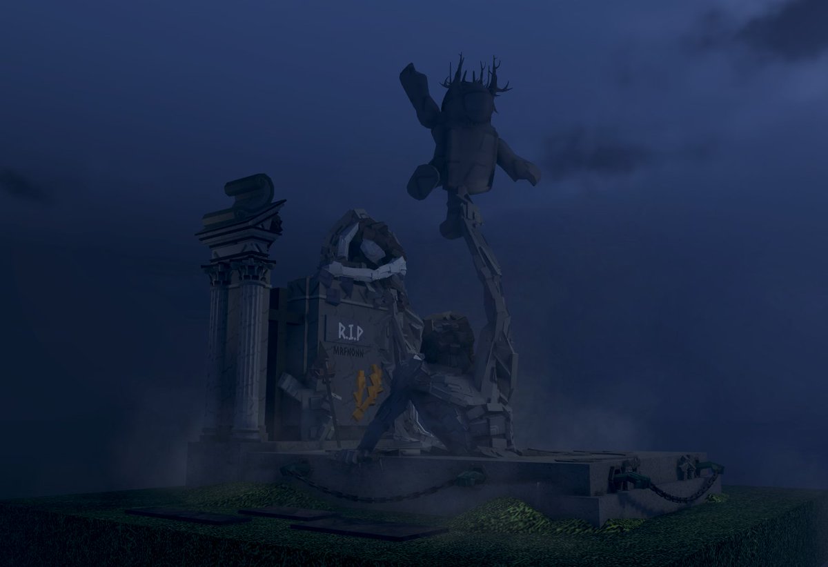 AtsuyaRoblox's tweet image. Grave submission for Roblox Architects contest 🤙

legit realised this is today and had to build something rq 
took me around 5h total
#robloxdev #roblox