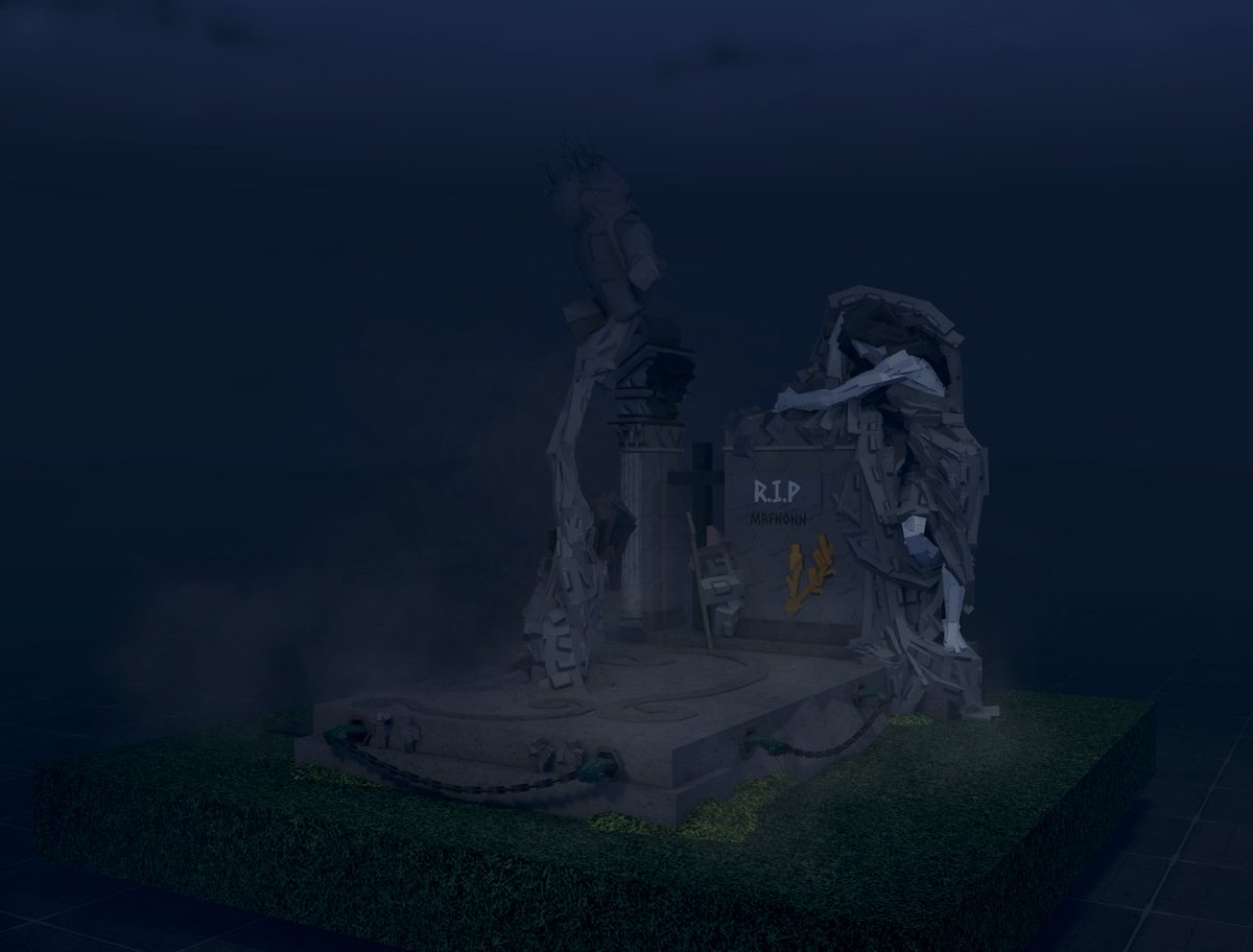 AtsuyaRoblox's tweet image. Grave submission for Roblox Architects contest 🤙

legit realised this is today and had to build something rq 
took me around 5h total
#robloxdev #roblox