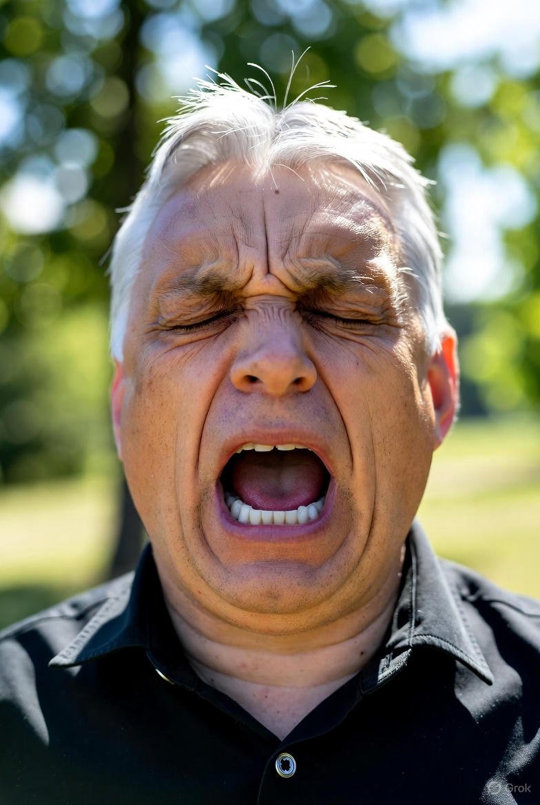 Riporter: Mi a válasza Orbán Viktor kijelentésére, miszerint mentességet fog kérni az orosz olajra vonatkozó amerikai szankciók alól?

Trump: Kért egy kivételt. Nem adtuk meg, de nagyon kérte.

Ő a barátom.

p.s. Ha kinyitják az ablakot, hallhatják, ahogy Orbán üvölt.