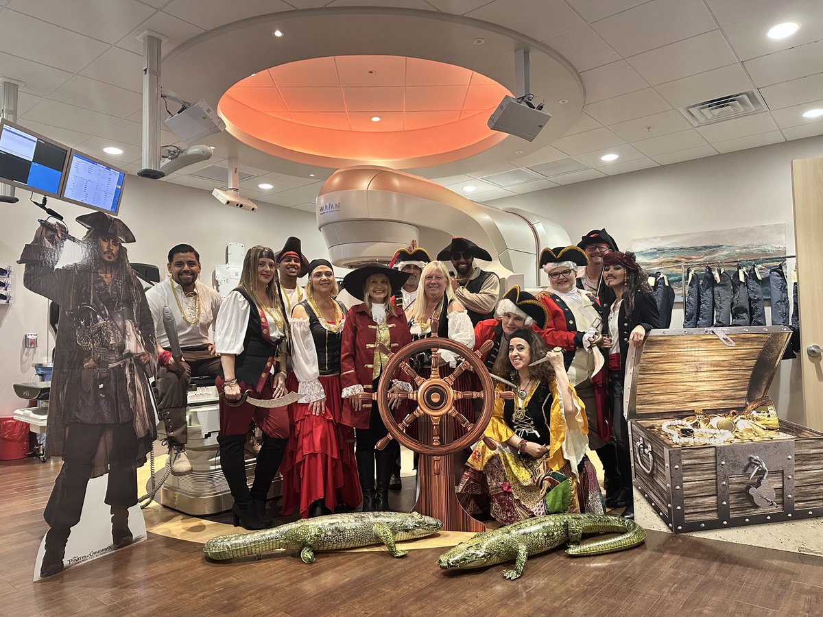FloridaRadOnc's tweet photo. Happy Halloween from the "Pirates of the Curibbean" @FloridaRadOnc ! https://t.co/80gws89eXm