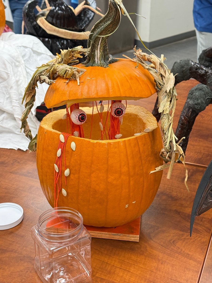 Innovation takes many forms — even in pumpkins! 🎃 #HappyHalloween from our extremely talented Team Nightwing engineers.