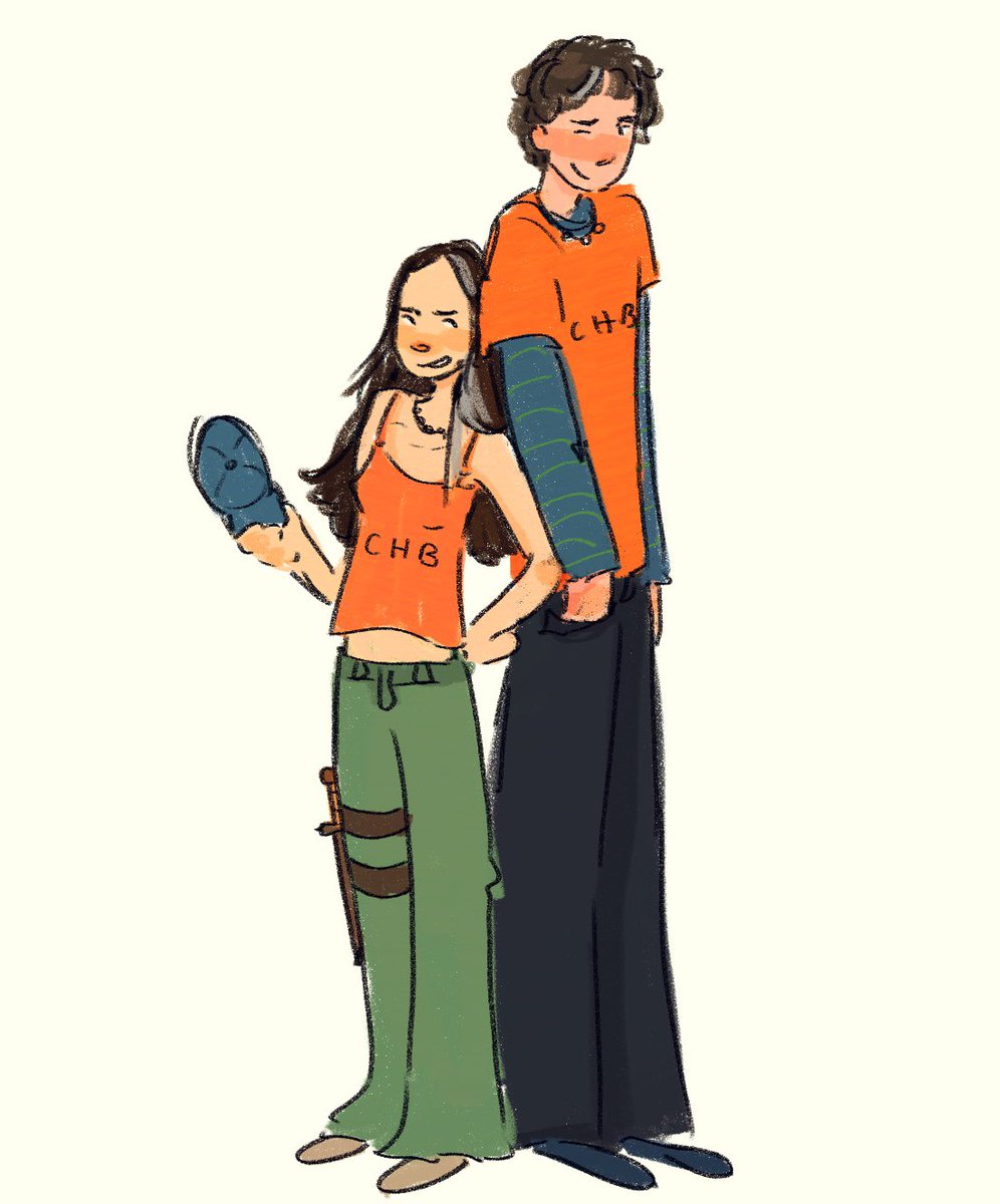 tsitulip's tweet image. happy halloween ⚔️ 🌊 guess who they are? 😛 #tsitp