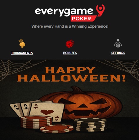 NoDepositForum's tweet image. EVERYGAME POKER - SPECIAL HALLOWEEN TOURNAMENT - 6 PM EDT ON 10/31/25
tinyurl.com/5frmdse2
#everygame #everygamepoker #onlinepoker