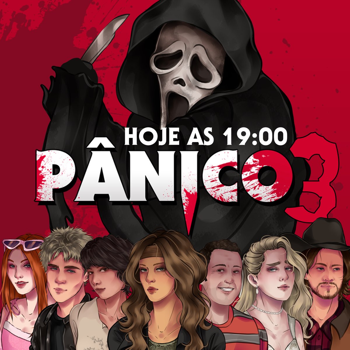 alemdanevoa's tweet photo. É HOJE! 🍿
Assista a oneshot de terror "Pânico 3" ao vivo no canal
https://t.co/pnMxFThLSc https://t.co/vPnwrj7hJY