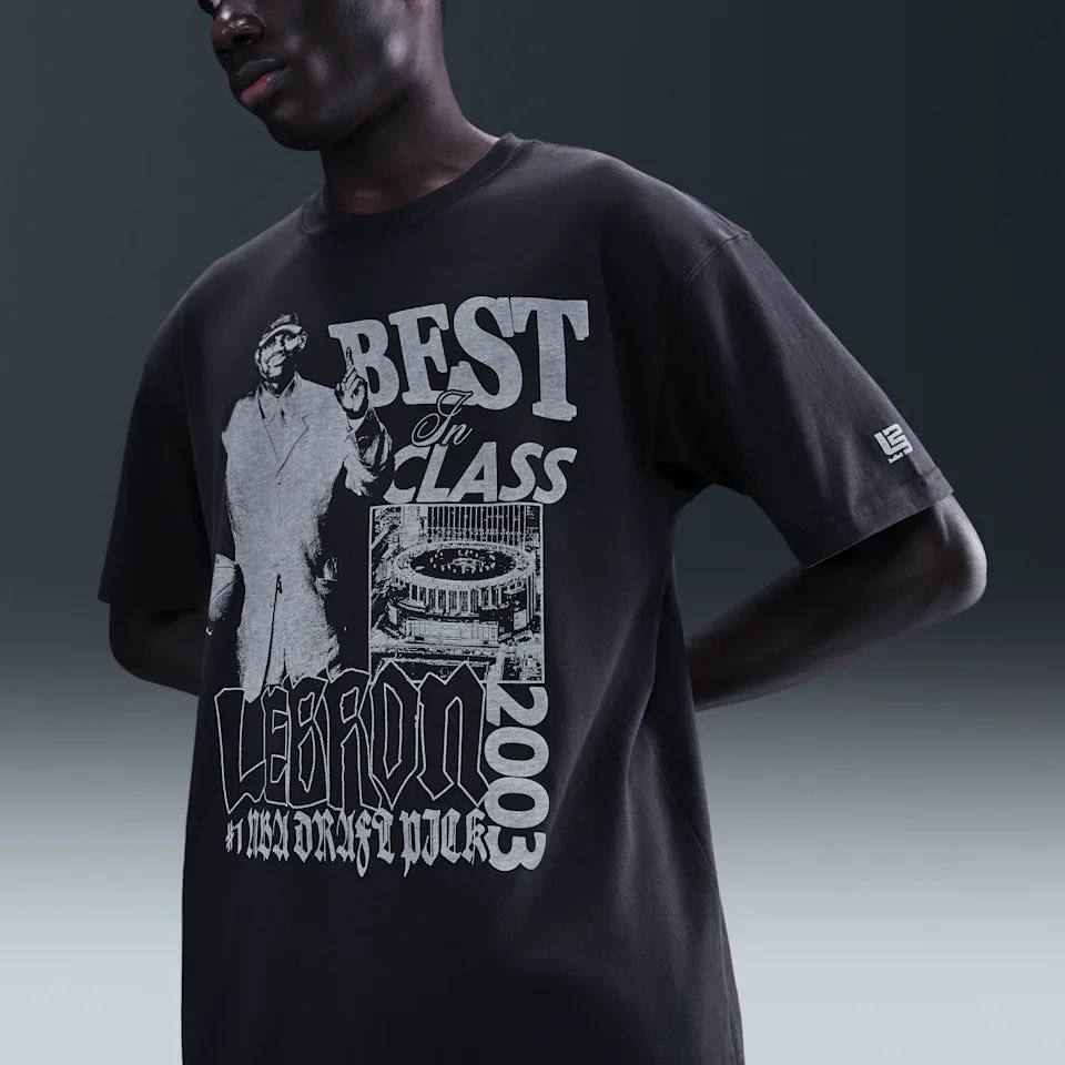 gotemonline's tweet image. Ad: LeBron &quot;Best In Class&quot; &apos;Men&apos;s Basketball T-Shirt&apos;

📝 Dropping on (11/07) at 10 AM EST / 7 AM PST for $50.00 via @nikestore

🔗 bit.ly/3Lfbujz