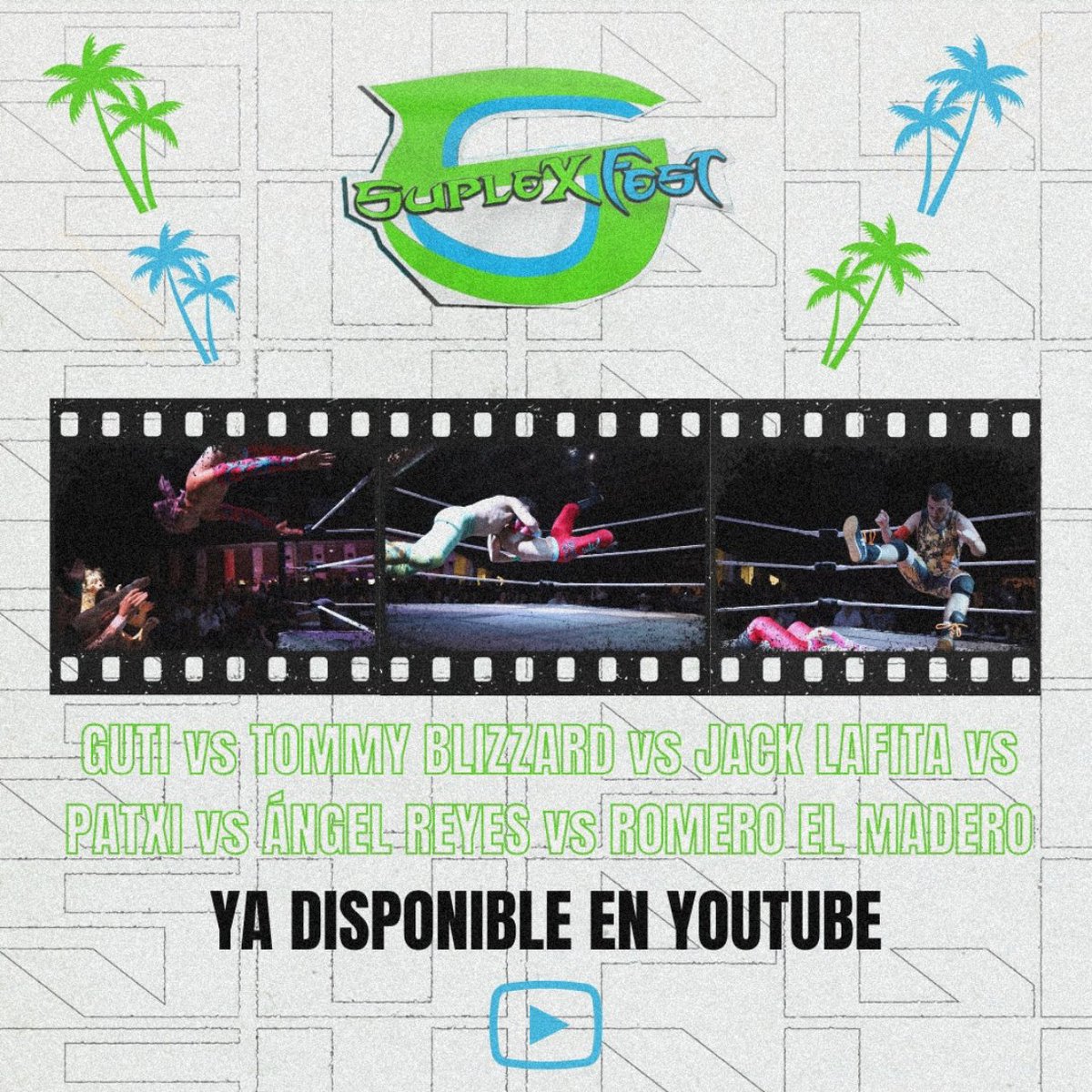 Ya disponible en youtube el combate del "superviviente de hierro" por una de las seis estelas:

🐂 GUTI vs ❄️TOMMY BLIZZARD❄️ vs 🏴‍☠️JACK LAFITA🏴‍☠️ vs 🪨PATXI🪨 vs 💎ÁNGEL REYES💎 vs 🇪🇸ROMERO EL MADERO🇪🇸

youtu.be/lUPGyD6vevI