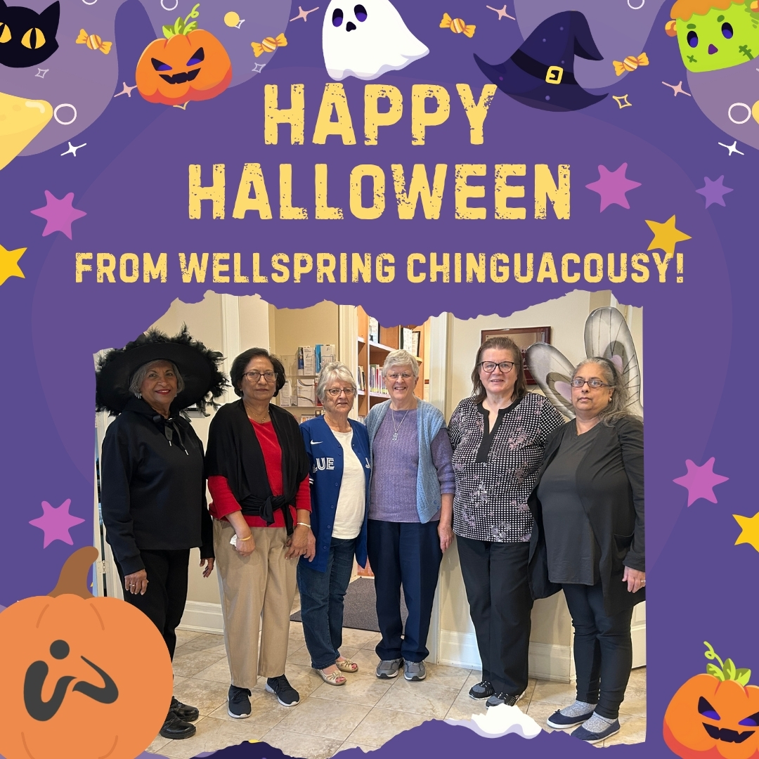 🎃 Happy Halloween! Our Wellspring community knows how to bring the smiles — and the spooky spirit! 🧡 Here’s to finding joy, laughter, and connection today and every day. 👻