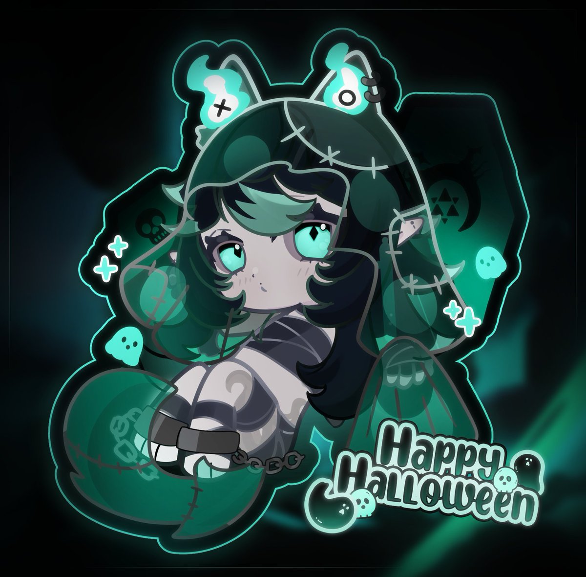 Happy Halloween à tous !  👻💀

Que cette nuit vous soit effrayante et amusante ! 🧡 

( Je suis navrée, pas de grande illustration cette année T.T)