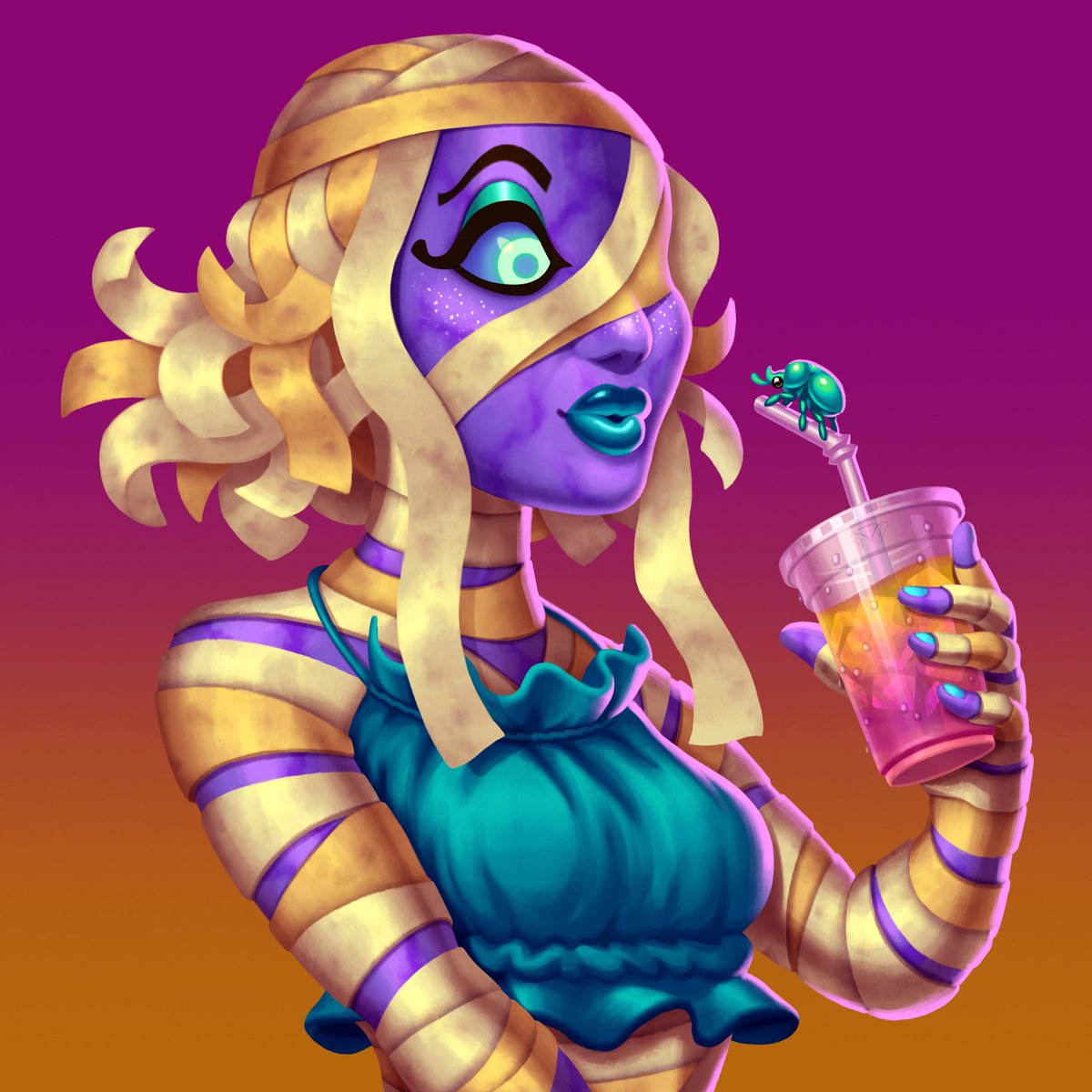 Oh, hello there… Happy Halloween :)