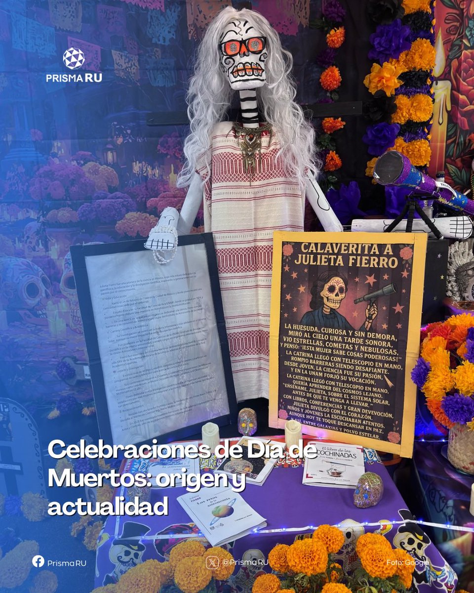 🔴#AlAire | Celebraciones de Día de Muertos: origen y actualidad 🏵️

Hoy en #EntrevistaRU | Nos acompaña Eduardo Monroy Salvador, historiador e investigador del <a href="/INEHRM/">INEHRM</a>, quien conversa con nuestra conductora <a href="/deyanira_moran/">Deyanira Moran</a> 

#RelatamosAlMundo🌎 #RadioUNAM 96.1 FM 📻