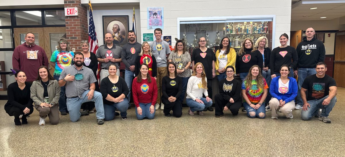 🤩Check out these awesome MIDDLE SCHOOL SUPERHEROS🤩! Our team is simply the best! 👻🫶🏼 #teachersaresuperheroes #lancerpride #OneTeam