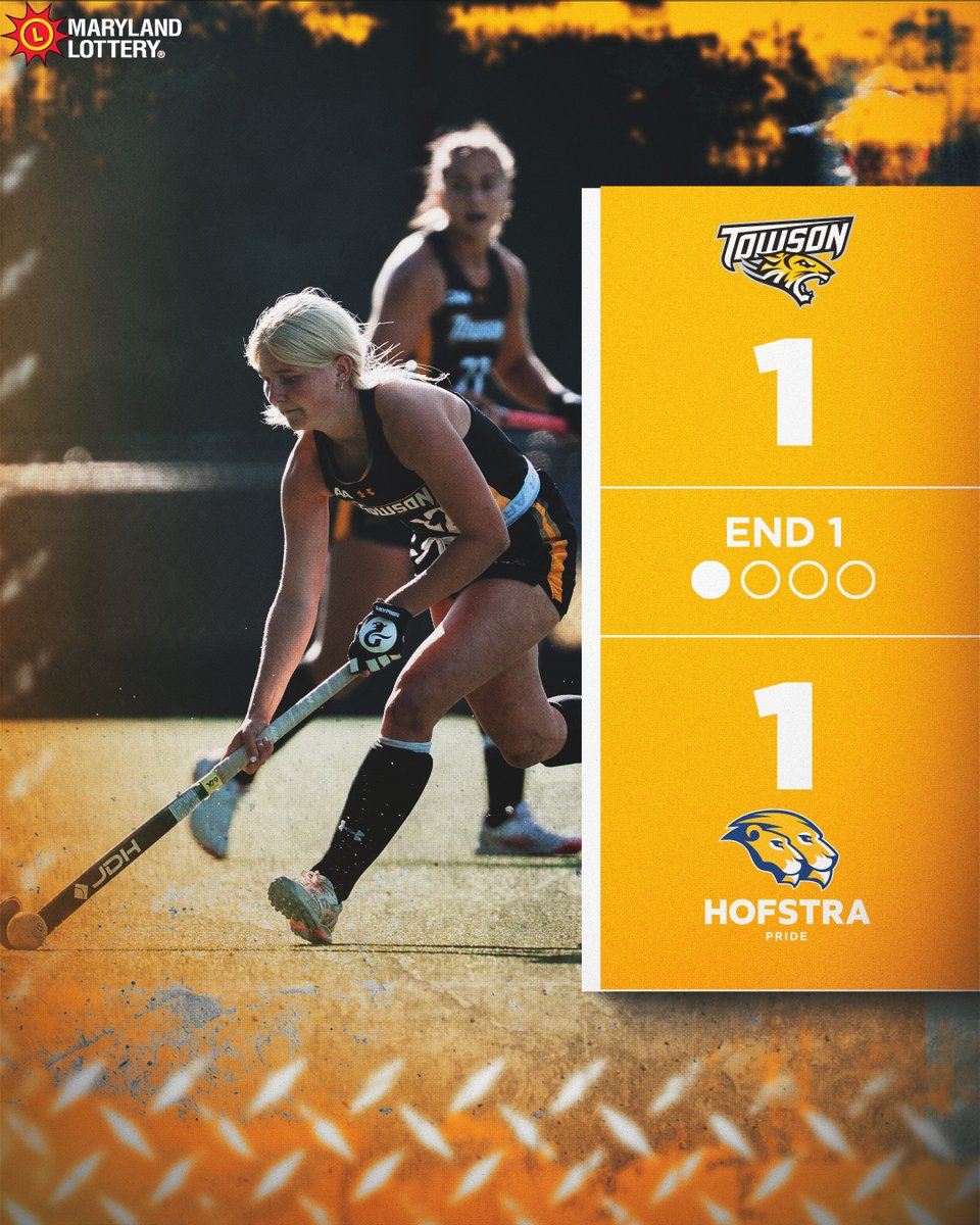 Both sides on the board in the 1st

#GohTigers