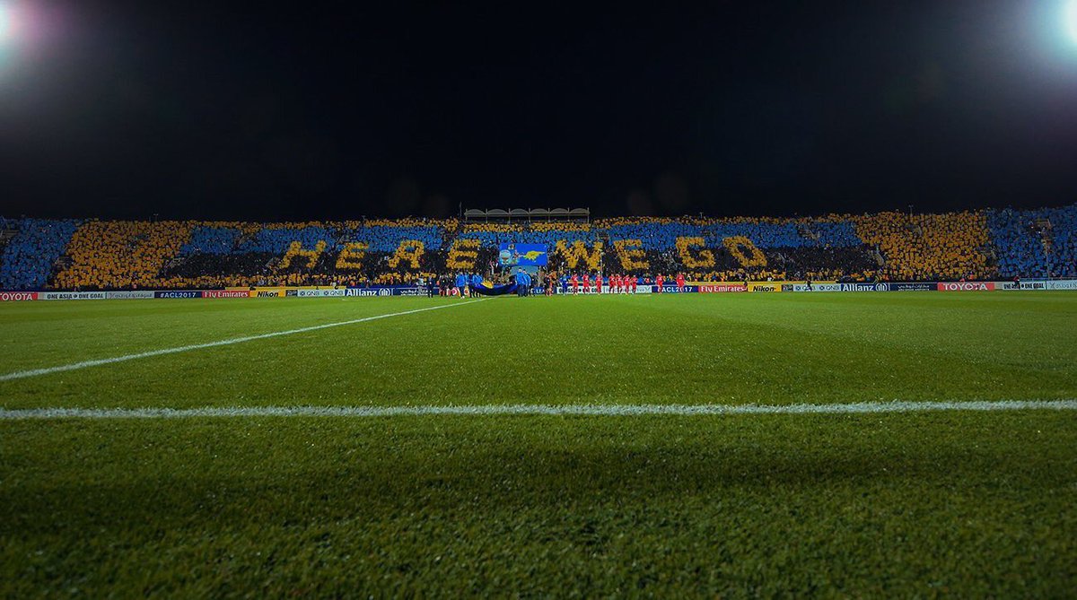 بفخرٍ كبير ومسؤوليةٍ أكبر.. 
ندخل لقاء الغد للحفاظ على وصافة دوري الكبار.
لنجعلها ليلة من ليالي التعاون العظيمة، جالبين فيها الفرح لـ80٪ من المنطقة 💛

#السبت_نلبي_النداء