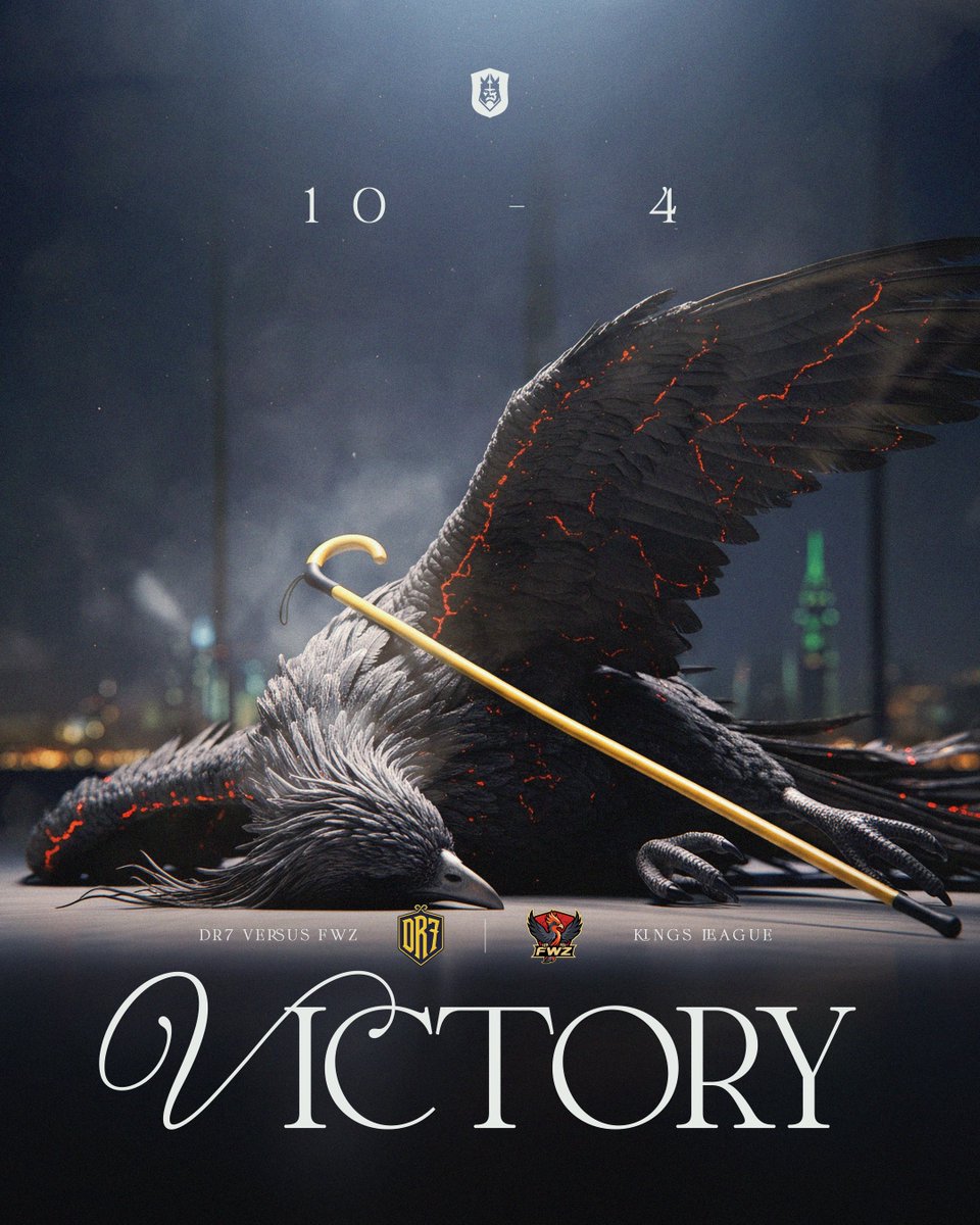 🐓 ⇽ 🍗

فوز ثاني على التوالي في دوري الملوك 💙💪
نتيجة تاريخية ضد FWZ team بنتيجة 10 - 4

#KingsLeagueMENA | #DR7