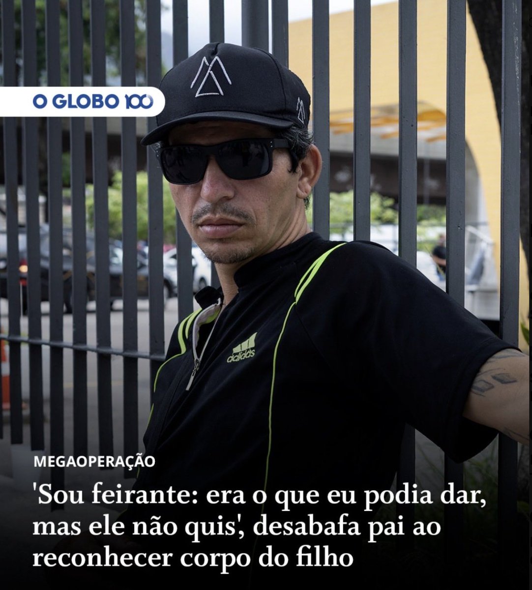 Isso é muito triste de ler.

Ví vários videos de mães tb, chorando seus mortos, não negando que eram bandidos.

O mais triste é que o sistema é feito para que esses pais e mães sejam produtores de soldados do tráfico, não é culpa deles (pais e mães), são os incentivos economicos