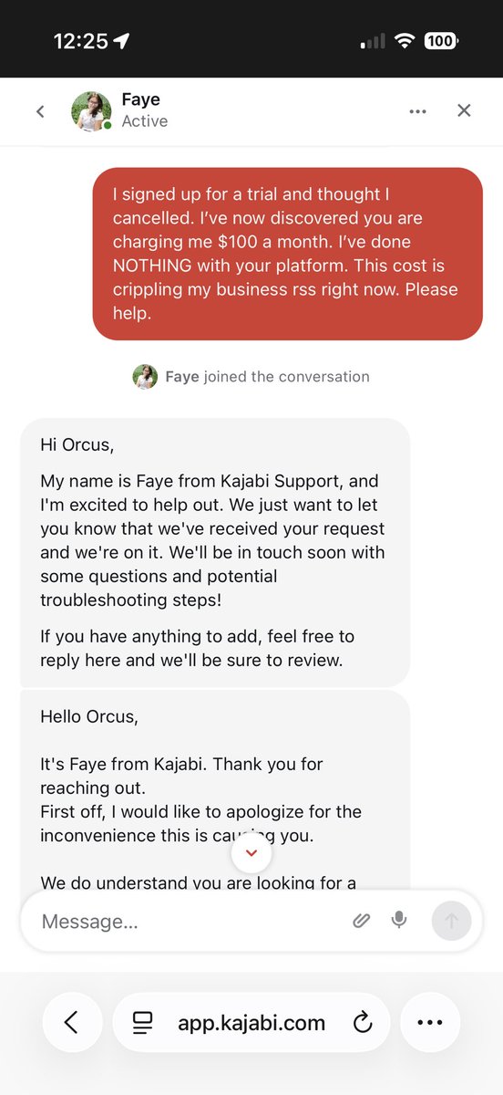 OrcusAuditory's tweet image. Do not use @Kajabi