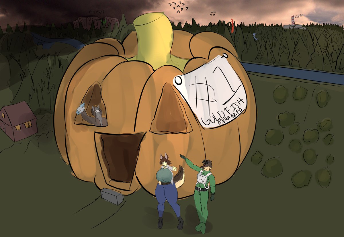 Fun lil stalker halloween project le done