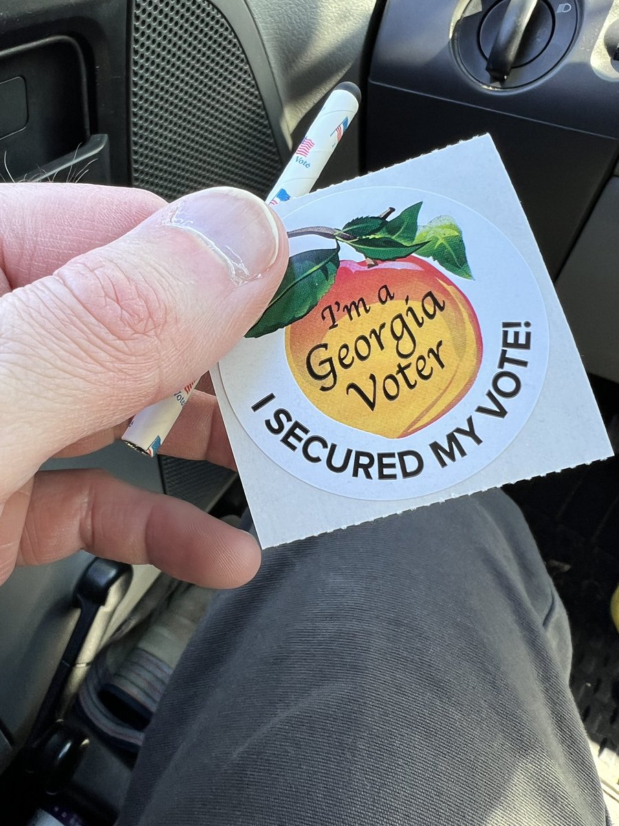 airlemental's tweet photo. We’ve got today and Tuesday to vote. If you haven’t and you are in GA, you need to. If you want to get rid of the current incumbents and elect people that will make the Tech companies pay for their AI data center power construction and not the rest of us, make this a priority. https://t.co/cXvgFkKS0R