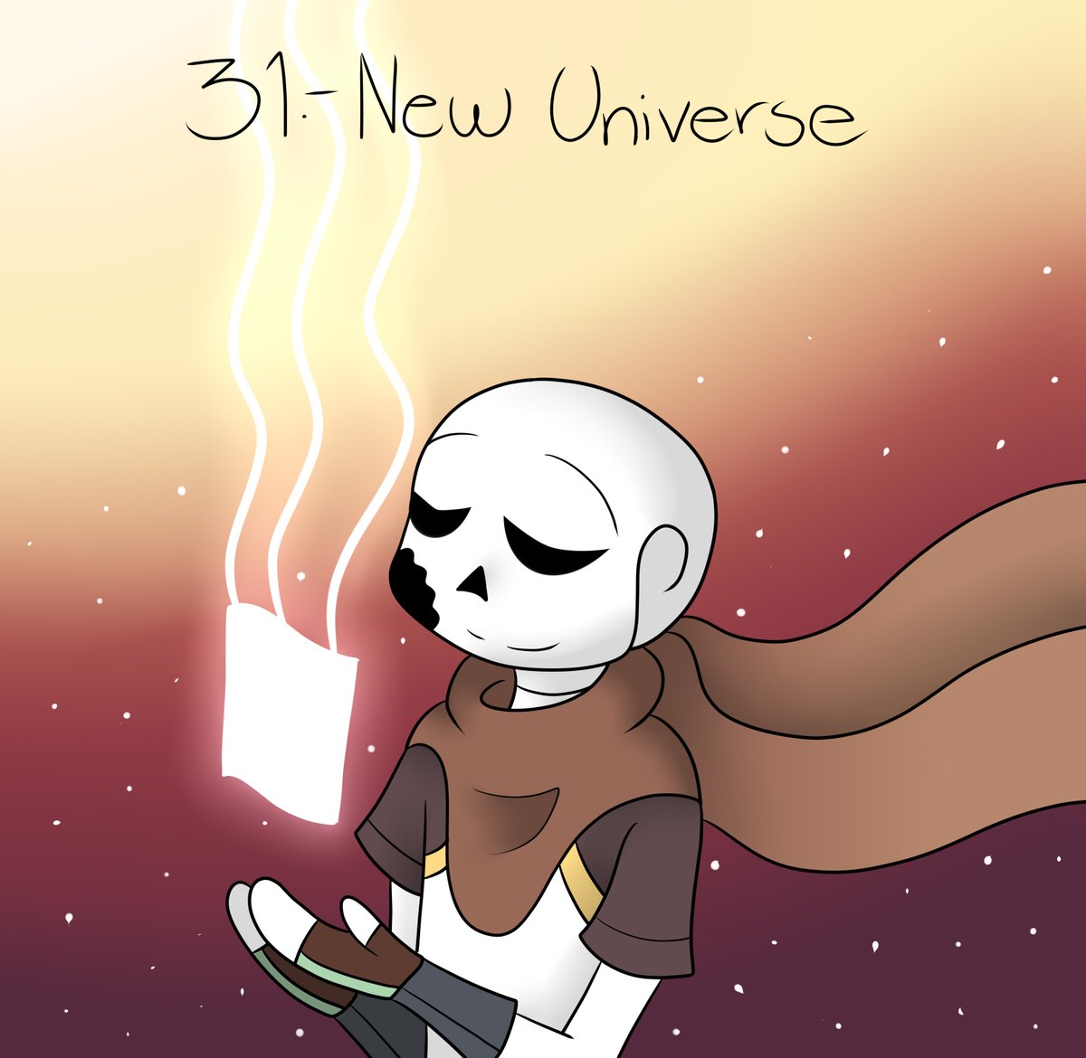 yukimeelric1's tweet photo. Day 31.- New Universe

#inktobertale #inktobertale2025 #inktober #inksans #undertaleAU #sansau https://t.co/y2qXefoL5E