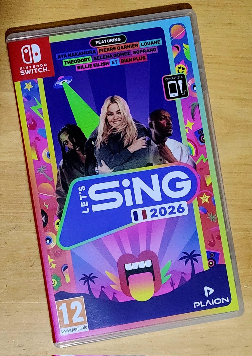 classedebruce's tweet image. Let&apos;s Sing 2026 : youpi ! On va élargir notre répertoire matinal ! #Nintendo #Switch