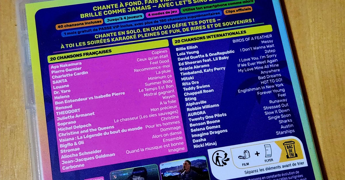 classedebruce's tweet image. Let&apos;s Sing 2026 : youpi ! On va élargir notre répertoire matinal ! #Nintendo #Switch