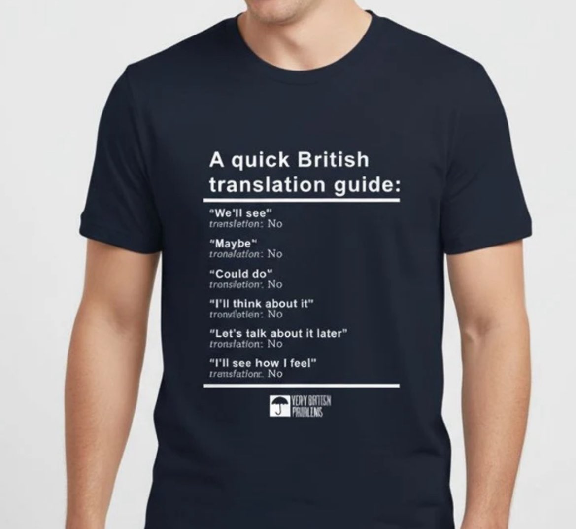 Shop here: verybritishproblemstshirts.com
