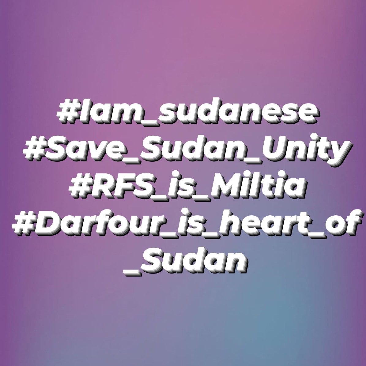 dalalfaggad's tweet photo. @ahmedbassii #Iam_sudanese
#Save_Sudan_Unity
#RFS_is_Miltia
#Darfour_is_heart_of_Sudan https://t.co/TuFks5U0pw