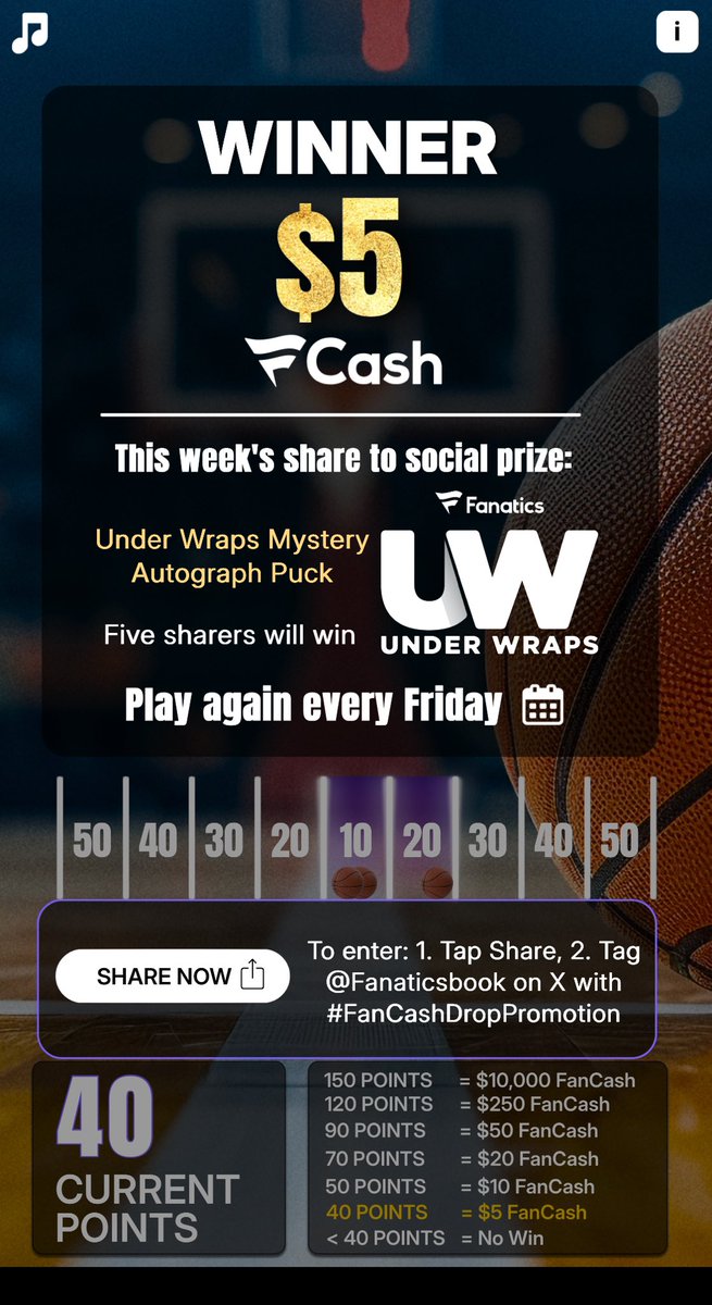 willrankinn's tweet photo. Play the #FanCashDropPromotion today

 https://t.co/R0Kz6W24Ac https://t.co/Yf0XGMg84j