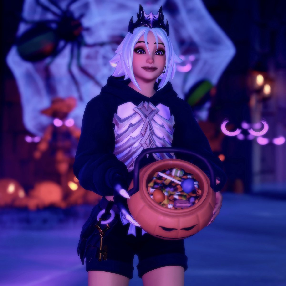 happy halloween everyone! 🎃💜

#Fortnite #Fortnitemares
#Fortography #Persephone