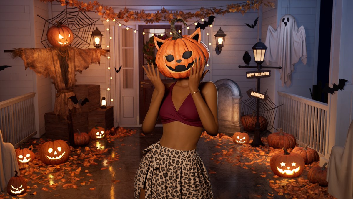 Thebonnetsimmer's tweet photo. Halloween in InZoi 🤏🏽🤏🏽🤏🏽🤏🏽❤️ https://t.co/ZFMfmK2eoY