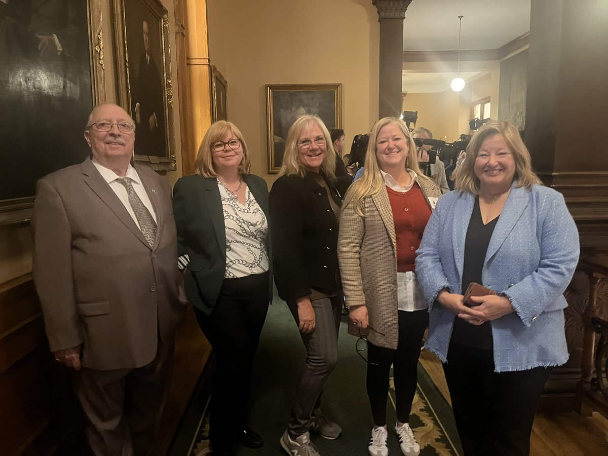 It was so nice to see Minister <a href="/LisaThompsonPC/">Lisa Thompson</a> and our very own <a href="/BobBaileyPC/">Bob Bailey</a> during our recent advocacy days at Queen’s Park.  Rural Ontario is lucky to have these champions on our side.