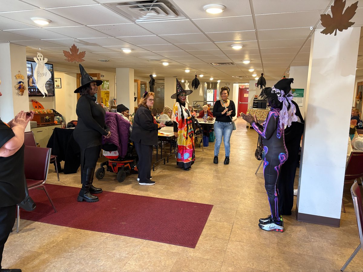 PGHController's tweet image. I had a great time celebrating Halloween and calling bingo at the Allentown Senior Center today. Thanks for having me!