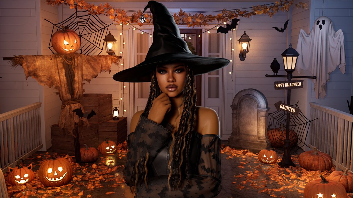 Thebonnetsimmer's tweet photo. Halloween in InZoi 🤏🏽🤏🏽🤏🏽🤏🏽❤️ https://t.co/ZFMfmK2eoY