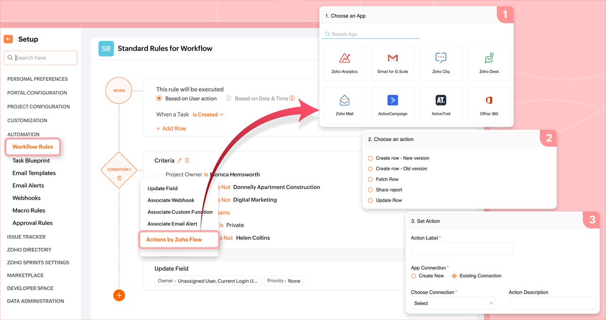 Interconnecta's tweet image. Zoho Projects Q3 2025 adds user-based calendars, issue rules, and smarter automation.
👉 vist.ly/4cfvz

#ZohoProjects #Automation #Productivity #ProjectManagement