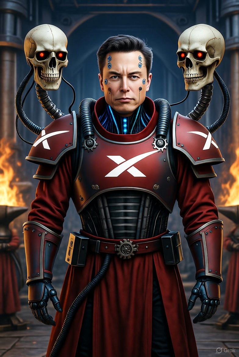 GreatUncleRom's tweet image. Lets go Archmagos