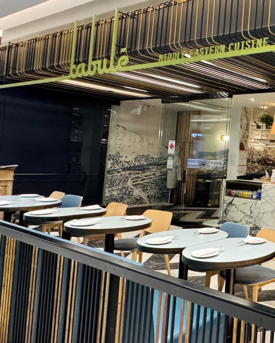 Say hello to Tabulé Bayview 🥙 Your go-to spot for authentic Middle Eastern flavours, open in Bayview Village Shopping Centre 🛍️