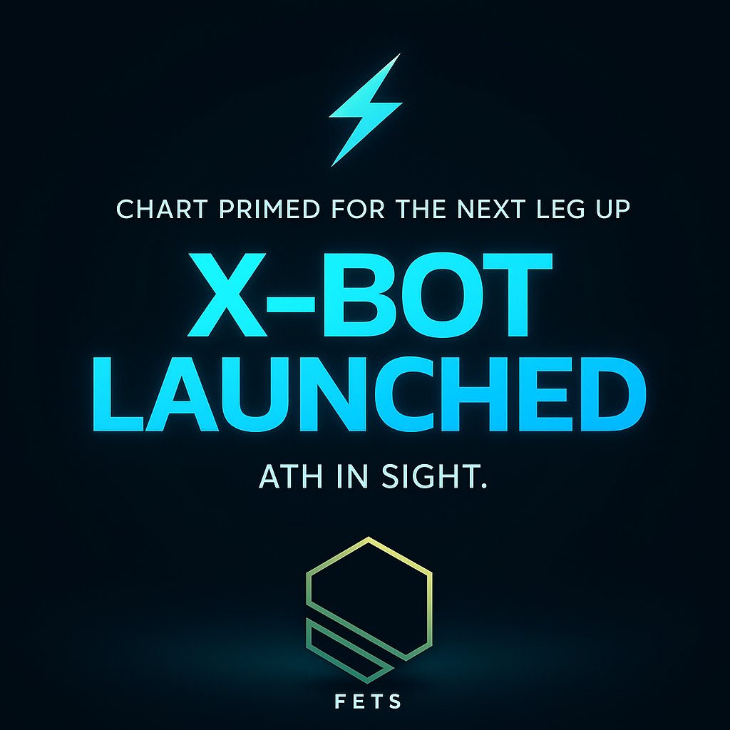 fetsedgetech's tweet image. $FETS 🚀 With the launch of #XBOT, the chart is loading for the next leg up — eyes on that #ATH! 💎
@fetsedgetech