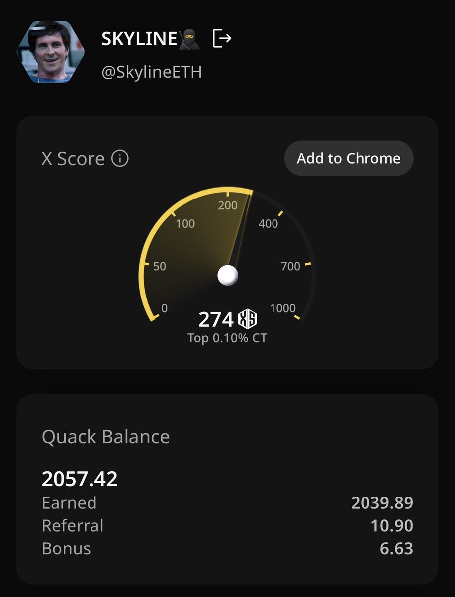 SkylineETH's tweet image. 2000 quack feels great

but it does leave me wondering

what would 3000 feel like?
