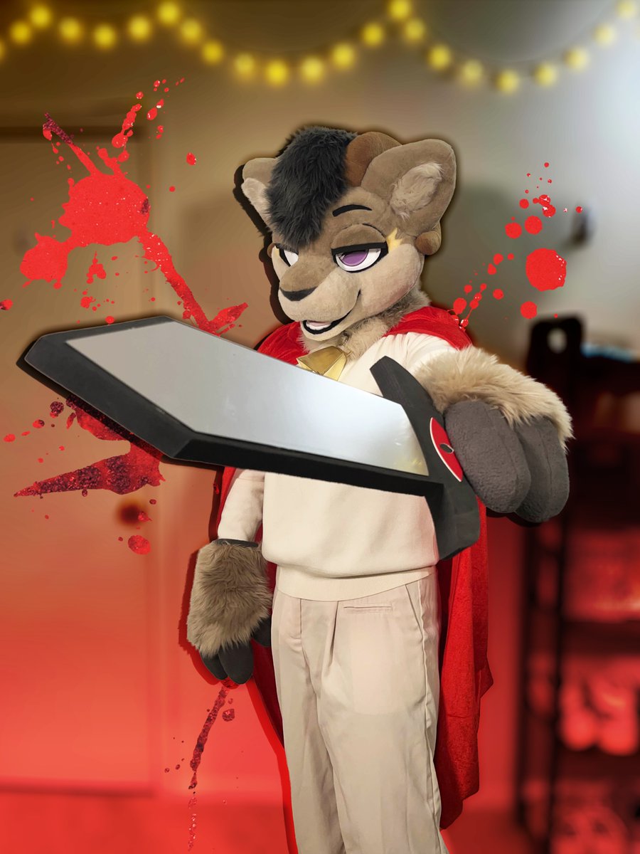 guys please join my cult i promise im super cool

Happy Halloween &amp; #fursuitfriday !!