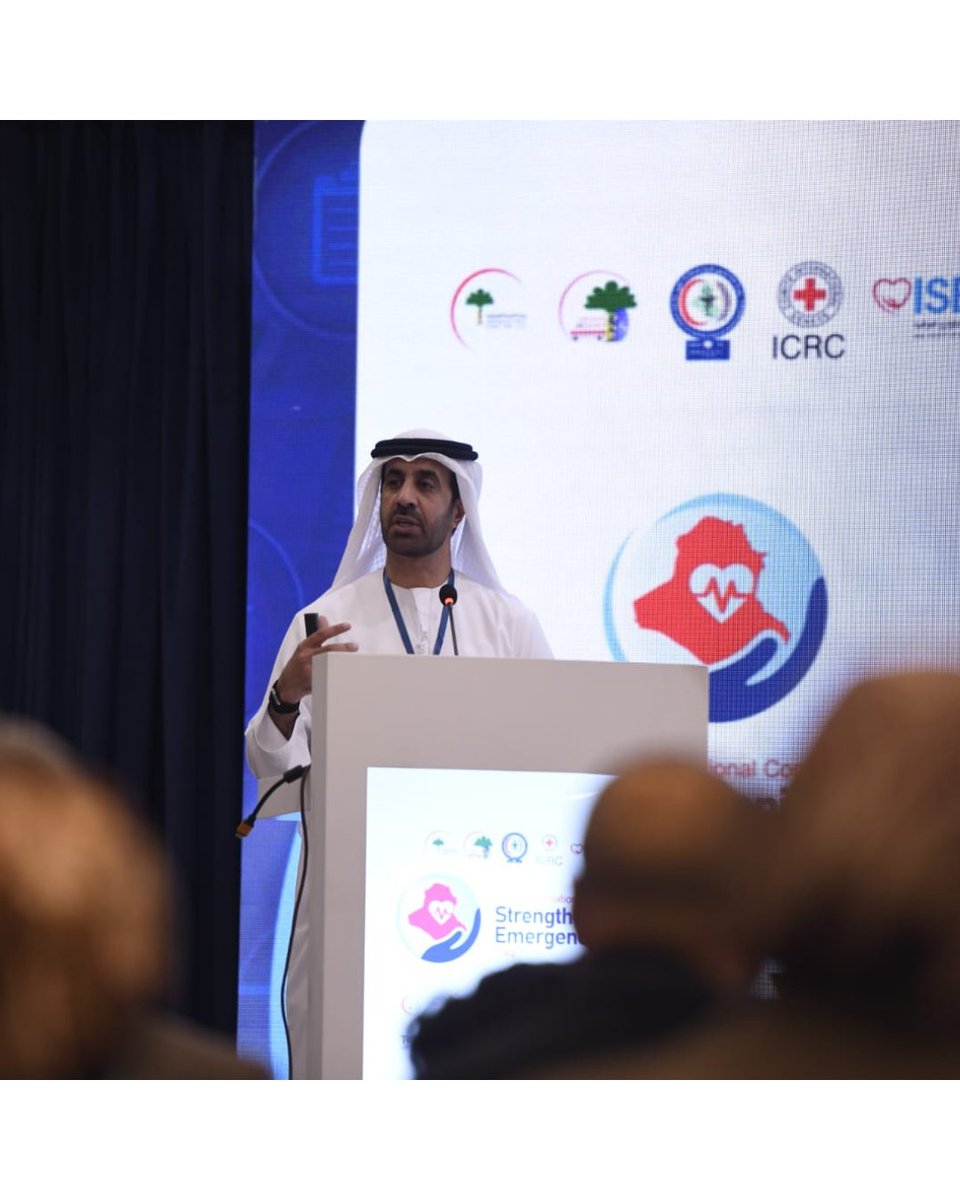 ifemglobal's tweet photo. @IFEMPresident attended the First International Conference to Strengthen Emergency Medical Care in Iraq, meeting H.E. Dr Saleh Mahdi Al-Hasnawi, @MOHealth_Iraq, @ICRC_IQ, and @WHO officials to strengthen emergency care systems.
#EmergencyMedicine #IFEM #ICRC #Iraq https://t.co/bkDi1wlrxP