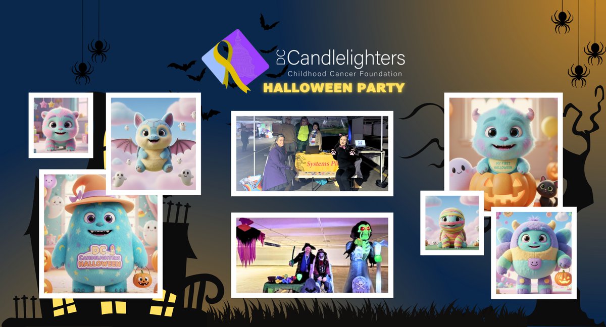 Sysplus_Inc's tweet photo. Our Charitable Volunteering &amp; AI CoP attended the DC Candlelighters Childhood Cancer Foundation for its annual Halloween Party. Volunteers handed out candy and helped children and their families design their own "spooky" AI Halloween monsters! 

#SystemsPlus #DCCandlelighters https://t.co/ALoDgL3kCA
