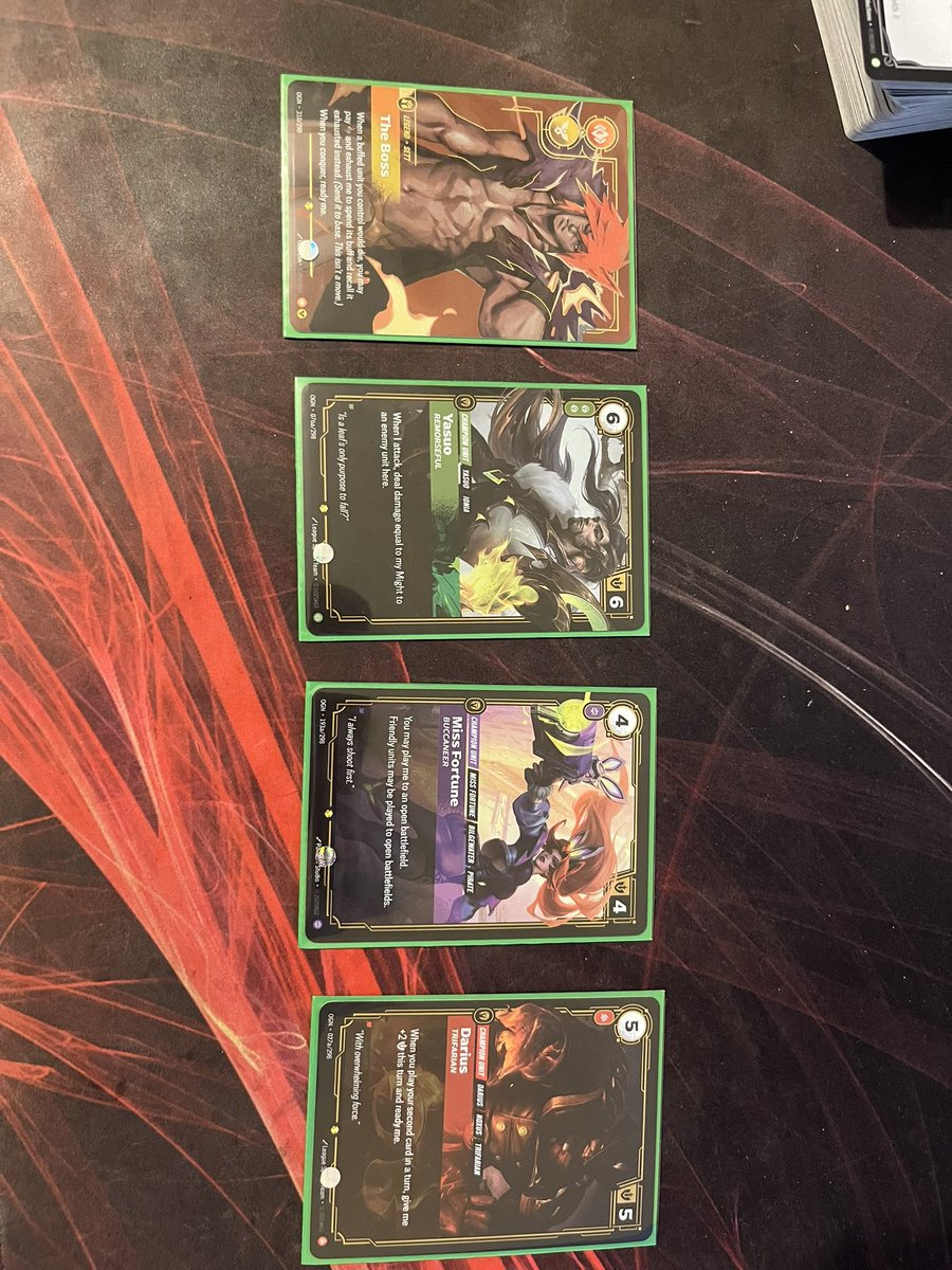 C’est normal que j’ai eu 4 hit dans ma display ? #Riftboundfr