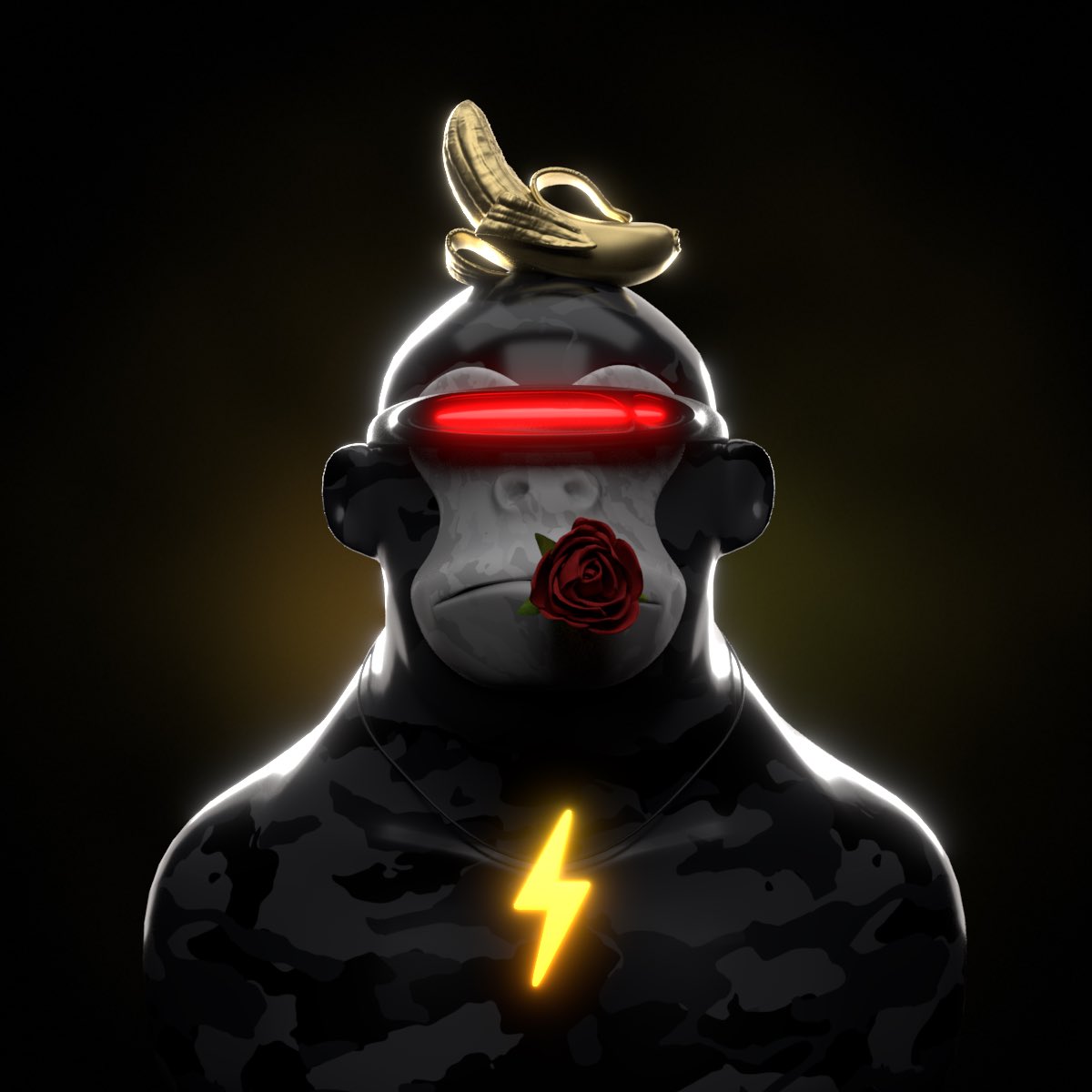 🌌 EAPES Elite Spotlight 🌌

EAPES Collection on: MultiversX
Featured Attribute: Monolaser Glasses
Category (trait type): Eyes
Rarity: only 4.31% of total supply
Supply: 431 / 10,000

Currently listed on XOXNO : 34
Current floor price: 5 $EGLD

💎 Collector’s Insight 💎
A symbol