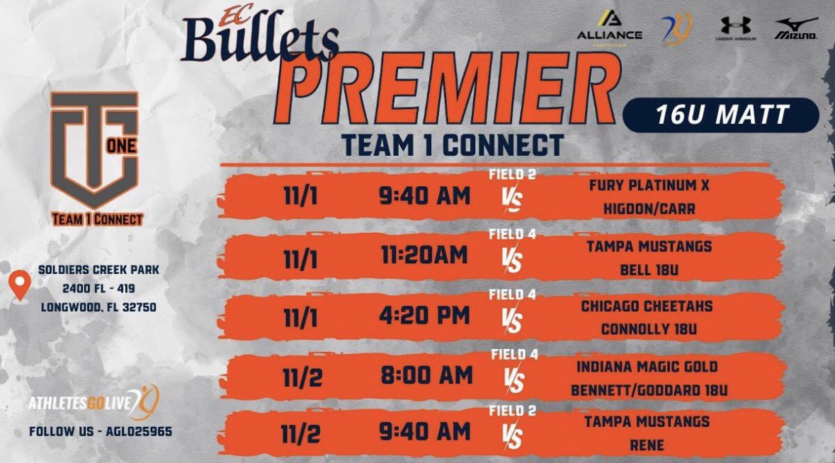 Can’t wait to be back out there with my team this weekend, come out to watch us play! <a href="/ecbullets16U/">EC Bullets Premier 16U Matt</a> <a href="/ECB_Premier/">EC Bullets Premier</a> <a href="/EastCobbBullets/">EC Bullets Fastpitch</a>