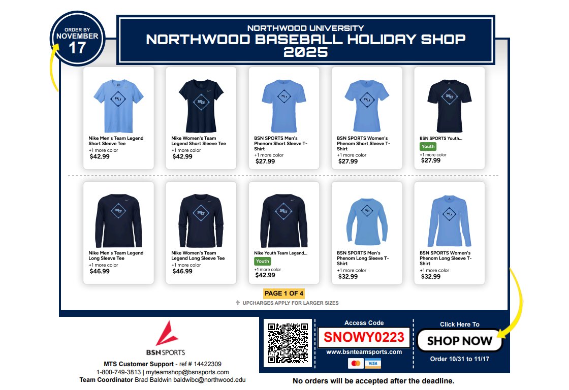 Northwood Baseball tweet media