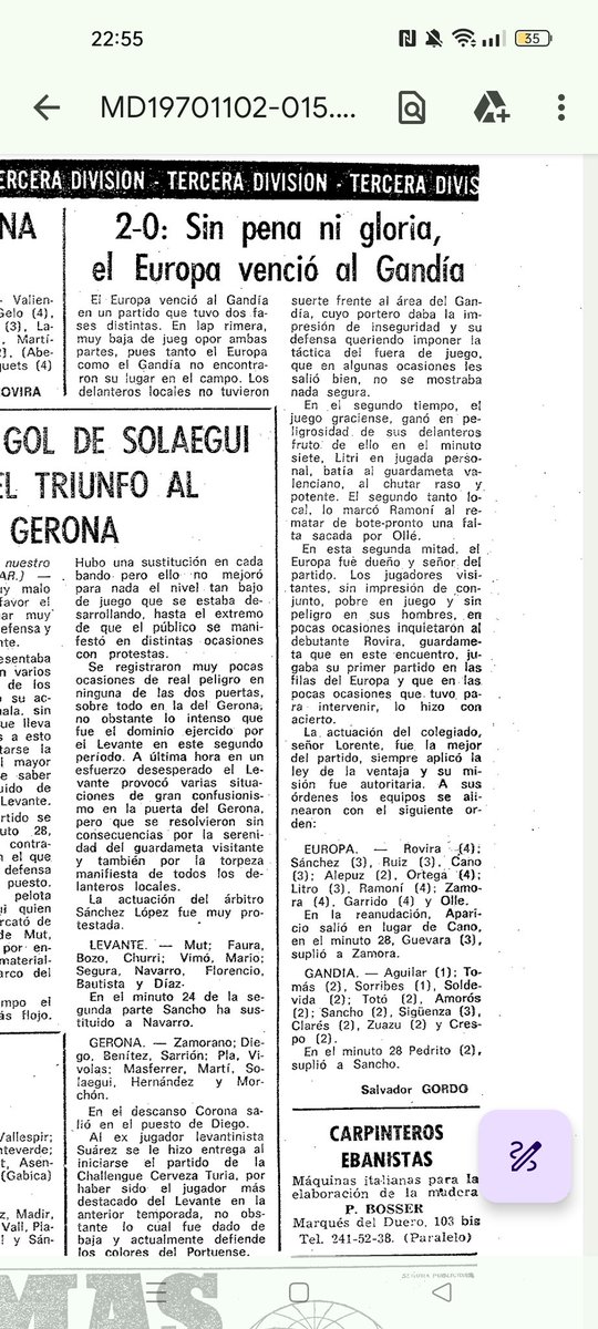 En Pep Rovira va debutar a la porteria de l'<a href="/CEEuropa/">Club Esportiu Europa</a>  el dia de Tots Sants del 1970 en partit de lliga al Sardenya contra el Gandia (2-0).  Aquella Tercera de fa 55 anys era com la Primera RFEF d'ara la categoria de bronze.