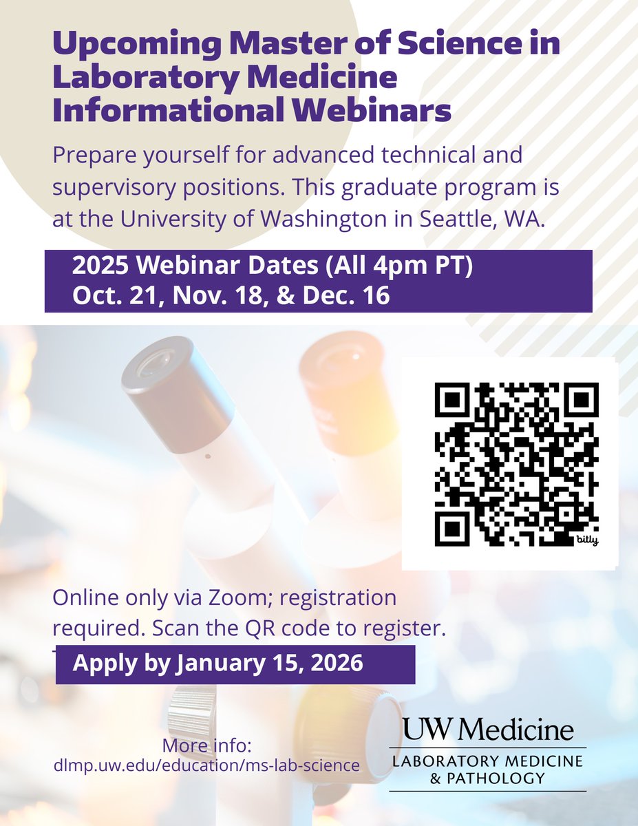 UW Dept. of Laboratory Medicine and Pathology 🔬 tweet media